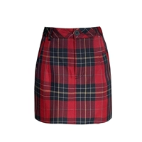 Красная клетчатая юбка (юбка для клетки)