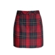 Красная клетчатая юбка (юбка для клетки)