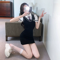 Рубашка, юбка, галстук, комплект, 3 предмета