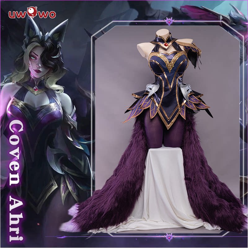 Косплей Ахри для League of Legends UWowo (Ahri) костюм лол Coven Ahri