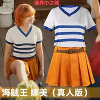 One Piece cos suit Nami phiên bản đời thực của Navigator cosplay hai chiều anime nhập vai triển lãm trang phục nữ