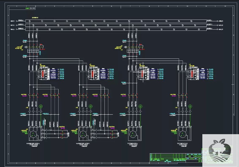 电气图纸，AUTOCAD ELECTRICAL ACE 电气 CAD 的学习图纸淘宝网