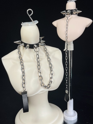 taobao agent [Moon Phase Thirteen] [Trafficking] BJD belt collar dog chain, a quarter of 75 -sized baby accessories