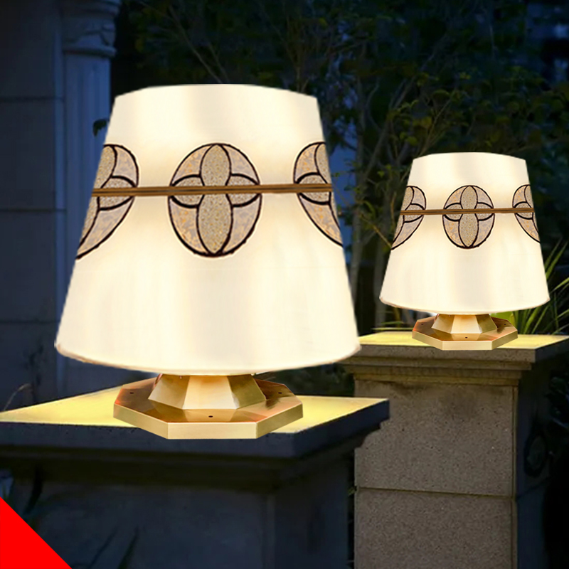 đèn led trụ cổng năng lượng mặt trời Ánh sáng theo phong cách châu Âu sang trọng mới năng lượng mặt trời sân vườn ngoài trời hàng rào cổng trụ biệt thự trụ cổng đèn cột chống thấm nước đèn trụ cổng năng lượng mặt trời đèn trụ cổng năng lượng mặt trời giá rẻ