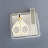 【Nano Glass+】+Small scissors (white) Send Quartet Box
