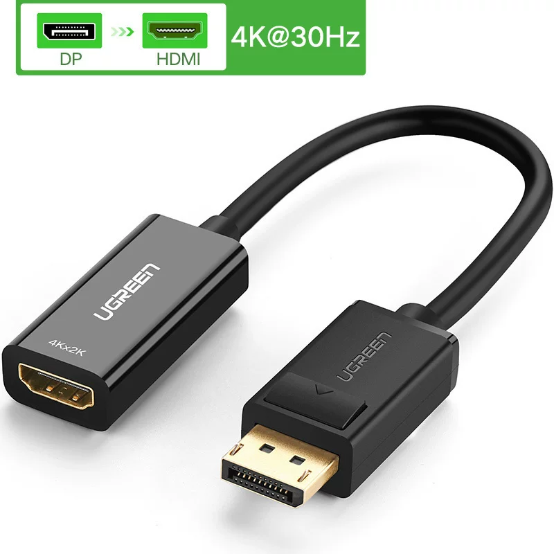 U Green 4K Display Port DP к HDMI адаптер 1080p Display Port
