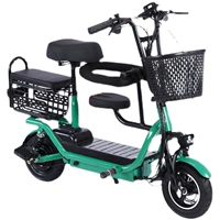 Складной электромобиль, маленький велосипед тандем с аккумулятором, литиевые батарейки для пожилых людей, самокат для взрослых подходит для мужчин и женщин, 48v