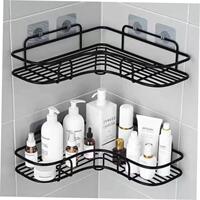 Kitchen Sheelf Bathroom Accessories Punch Free Corner Rack