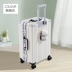 vali samsonite vải Vali đa năng dành cho nữ, khung nhôm, hộp đựng xe đẩy học sinh mới, vali mật khẩu chắc chắn bền bỉ cho nam, vali lên máy bay vali keo du lich cao cap vali samsonite 