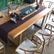 Trung Quốc bàn trà gỗ và ghế mới kết hợp của bảng trà bàn trà cà phê bảng kung fu Zen nhỏ gọn chiếc bàn dài đồ nội thất phòng trà - Bàn trà