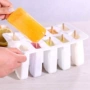 Cổ điển cũ popsicle khuôn kem máy xay popsicle không độc hại silicone tự chế kem gia đình 10 thậm chí làm kem khuôn - Tự làm khuôn nướng khuôn bánh bao