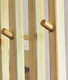 Сплошная деревянная крючка с деревянными перегородками