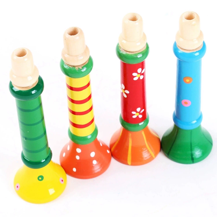 Tiếng còi động vật mới rít lên thổi còi đồ chơi trẻ em dễ thương bằng gỗ thông minh giáo dục sớm - Đồ chơi âm nhạc / nhạc cụ Chirldren