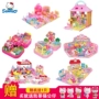 Hello Kitty Hello Kitty Câu chuyện đường phố Melody My Home Food Cart Play House Đồ chơi búp bê baby