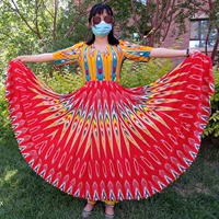 Красный (одиночная юбка)