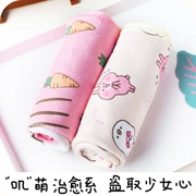 歪 瓜 sản xuất rửa mặt thấm khăn anime xung quanh động vật nhỏ dễ thương phim hoạt hình khăn
