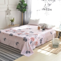 100% cotton một mảnh khăn trải giường bông khăn trải giường đơn 1,5 1,2m ký túc xá Giường đôi 1.8m2.0 - Khăn trải giường thảm trải giường mùa hè