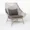 Bắc Âu giải trí wicker ghế ba mảnh ban công mây bàn ghế kết hợp sáng tạo ghế mây bàn cà phê mô hình phòng đồ gỗ ngoài trời - Bàn ghế ngoài trời / sân bộ bàn ghế uống trà ngoài trời