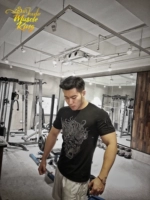 Áo thun thể thao cơ bắp tay ngắn DiamondKoku Diamond Goku Q-Dasheng Fitness T-cotton thoáng khí - Áo phông thể thao áo thun nam thể thao