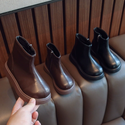 Осенние детские нескользящие классические ботинки для девочек для мальчиков, 2022, мягкая подошва