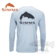 TROUT LOGO STEEL BLUE LOGO