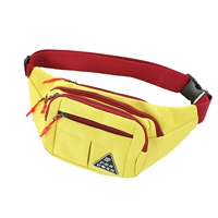 Желтая поясная сумка