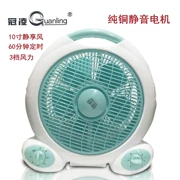 Quạt máy tính để bàn guồng quay ký túc xá trang fan hâm mộ may mắn quạt 10 inch quạt gió lớn giường im lặng quạt - Quạt điện