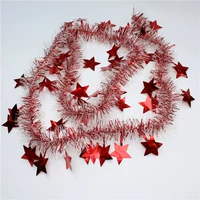 Снежинка пятизвездочная трава (красная)