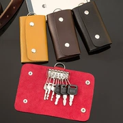 Túi nhỏ unisex chống trầy xước kiểu dáng đẹp tối giản túi da khóa móc chìa khóa thời trang - Trường hợp chính