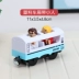 xe xây dựng nhựa cho trẻ em quán tính mô hình mô phỏng xe đồ chơi xe cảnh sát mét tương thích ca khúc thỏ IKEA gỗ Đồ chơi bằng gỗ