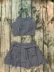Bộ đồ bơi 2018 nhỏ bảo thủ miếng đệm ngực cô gái trái tim Nhật Bản dây đeo ngực hai mảnh set đồ dễ thương sọc ngọt ngào - Bộ đồ bơi hai mảnh Bộ đồ bơi hai mảnh