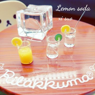 taobao agent 1/6 points 8 minutes 12 points BJD doll OB11 simulation food, playing small cloth mini lemonade water beverage juice