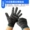Găng tay bảo hiểm lao động sợi cotton găng tay lao động nylon trắng găng tay đen găng tay lao động dày chống trơn trượt chống mài mòn nam công trường xây dựng