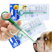Pet thuốc thiết bị chó mèo ống tiêm loại thuốc nhỏ giọt kim loại thuốc nhỏ giọt chó và mèo tẩy giun thuốc - Cat / Dog Medical Supplies