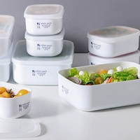 Япония импортирована ins wind -поддержание свежей коробки белая коробка Bento Fruit Rapa может быть микроволновкой мягкой
