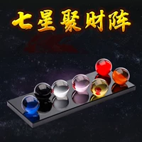 Niuju Shan Purple Purple Powder желтый черный зеленый хрустальный шарик Beidou Seven Planet Swing