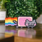 Rainbow Cat Nyan Cat Dễ thương Sáng tạo Trang trí Đồ chơi Trang trí nhỏ DIY Thủ công Quà tặng vui nhộn - Khác