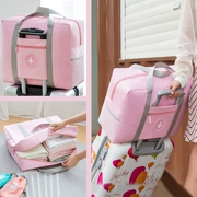 Túi du lịch gấp túi du lịch túi xách tay nữ có thể được đặt gói du lịch gói du lịch dung lượng lớn gói lên máy bay