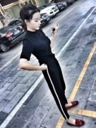 Xã hội nữ tinh thần thiết lập nhanh tay cô gái đỏ chị dễ thương Qi Hua g cùng một đoạn Hàn Quốc phiên bản của xu hướng của quần chân