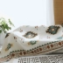 Địa Trung Hải sofa phong cách châu Âu chăn dệt kim chăn bông thảm thảm trang trí sofa trượt đầy bụi che nắp bảo vệ - Bảo vệ bụi Bảo vệ bụi