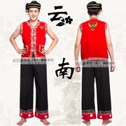 Yi quần áo nam dân tộc Miao trang phục biểu diễn múa thiểu số Vân Nam trang phục Zhuang