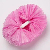 Ручка с двойной головкой розовой