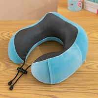 Светло -голубая с подушкой веревкой