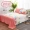 Một mảnh khăn trải giường cotton mạng ký túc xá sinh viên độc thân đỏ 1,5m khăn trải giường 1.8m tâm đôi cô gái màu hồng của - Khăn trải giường