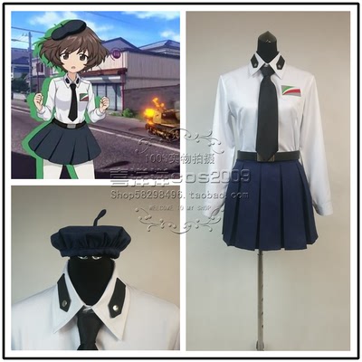 taobao agent Girls and Chariot Fantasy Conference Battle of Anzio University Papari Cosplay Costume Anime