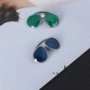 Nhật Bản và Hàn Quốc dễ thương kính nhỏ pin pin màu rhinestone kính râm nhỏ trâm thời trang phụ kiện áo cổ áo huy hiệu ghim cài áo vest nam Gucci