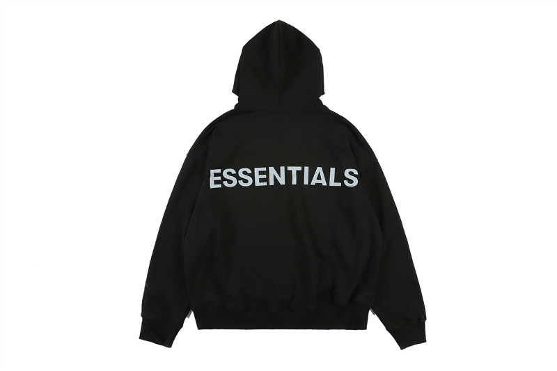 BlackFOG Reflection Sweater fear of god Double line 19FW men and women lovers High street easy Hoodie Embroidery loose coat tide