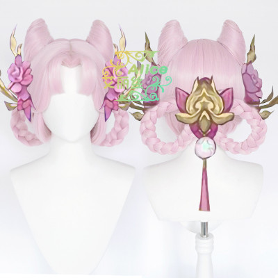 taobao agent King Alice, Chang'e, refuses frost thought cos wigs of pesticide special shape split buns