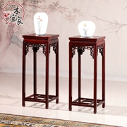 Nội thất gỗ gụ, hoa gỗ hồng Đông Phi, giá treo hoa bằng gỗ đặc, trang trí phòng khách, hoa cao cấp Trung Quốc - Bàn trà