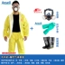 Quần áo chống hóa chất chống axit và kiềm Weihujia 3000 quần áo bảo hộ chống axit và kiềm dính liền với hóa chất hóa học 